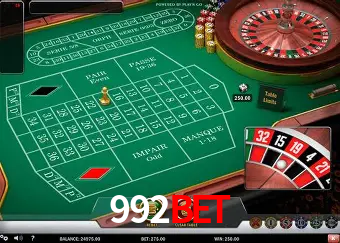 Roulette Table 992bet